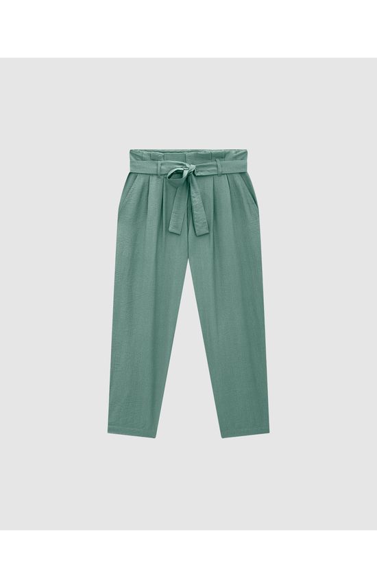 Calça Clochard Feminina Com Cinto Em Viscose - ENFIM
