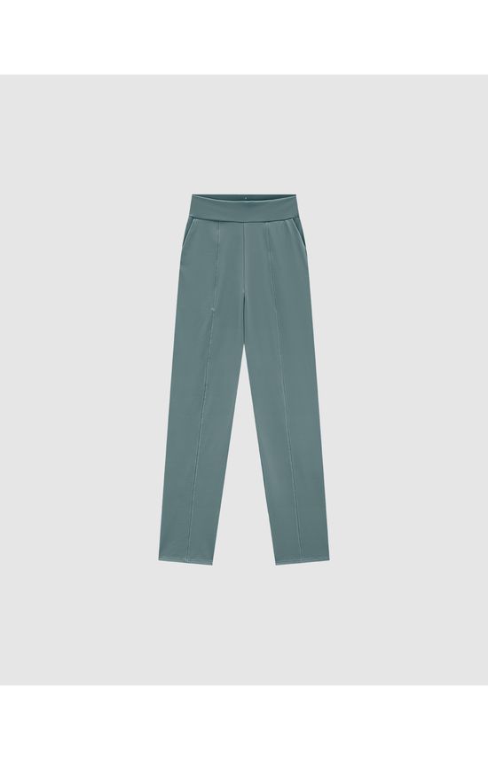 Calça Reta Feminina Bolso Faca Em Malha Dry E Proteção UV50+ - ENFIM