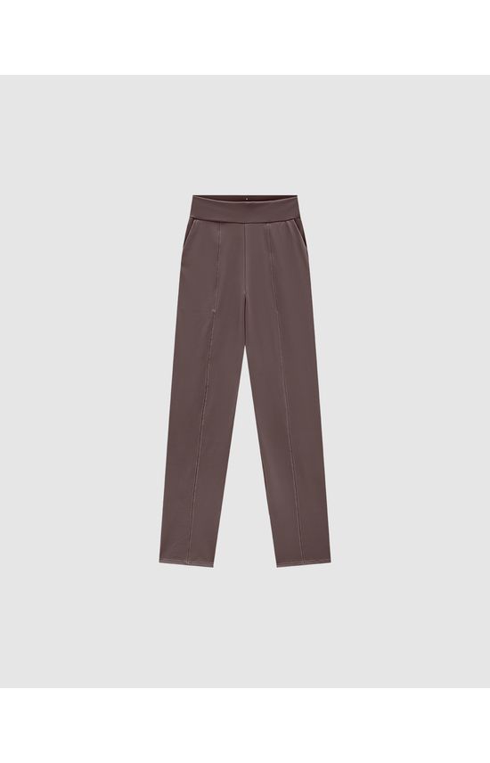 Calça Reta Feminina Bolso Faca Em Malha Dry E Proteção UV50+ - ENFIM
