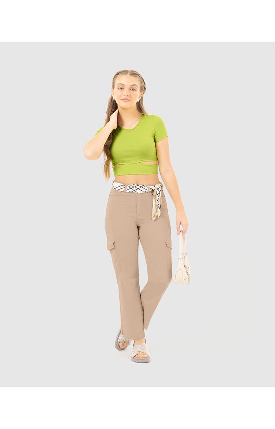 Blusa Menina Justa Detalhe Vazado Em Malha Viscose Canelada Malwee Kids