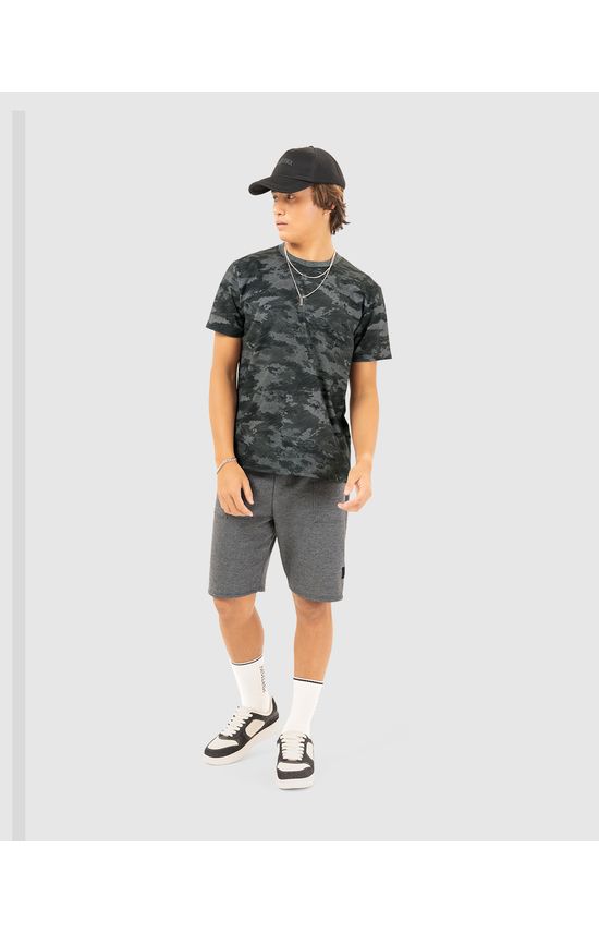 Camiseta Menino Estampa Marmorizada Em Algodão Malwee Kids
