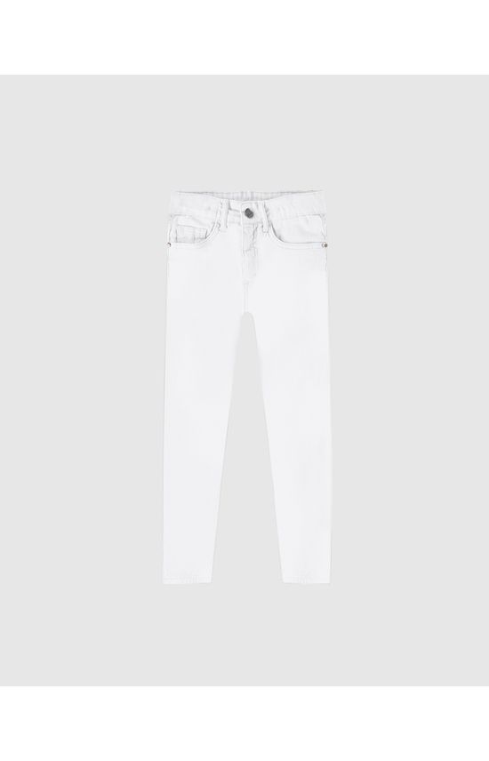 Calça Infantil Menino Skinny Cós Ajustável Sarja Com Elastano Malwee Kids