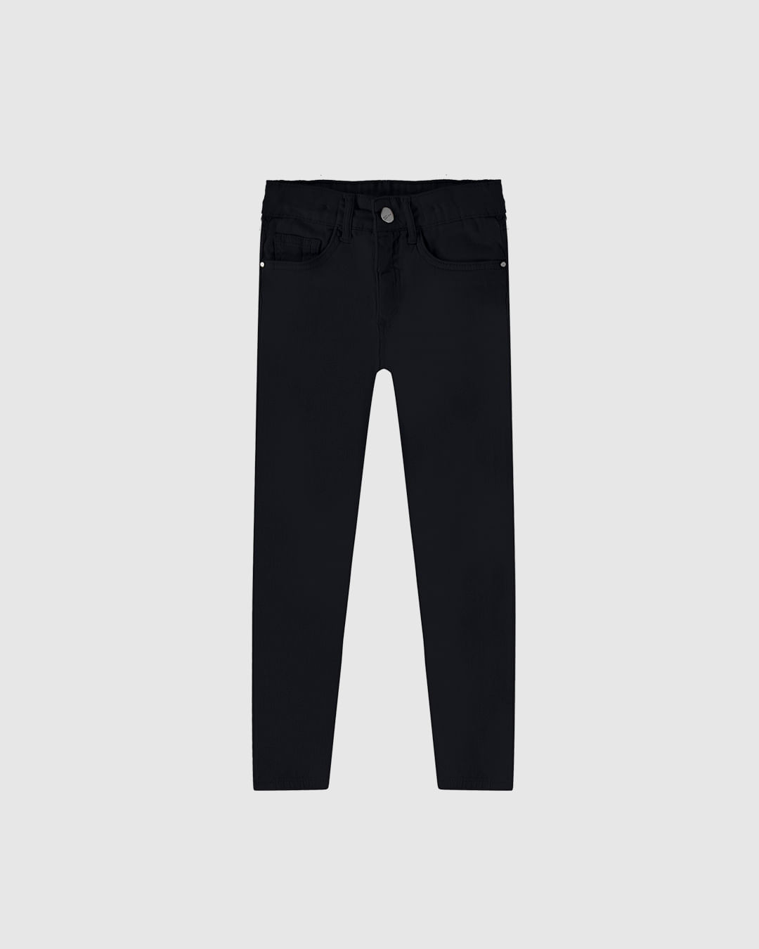 Calça Infantil Menino Skinny Cós Ajustável Sarja Com Elastano Malwee Kids