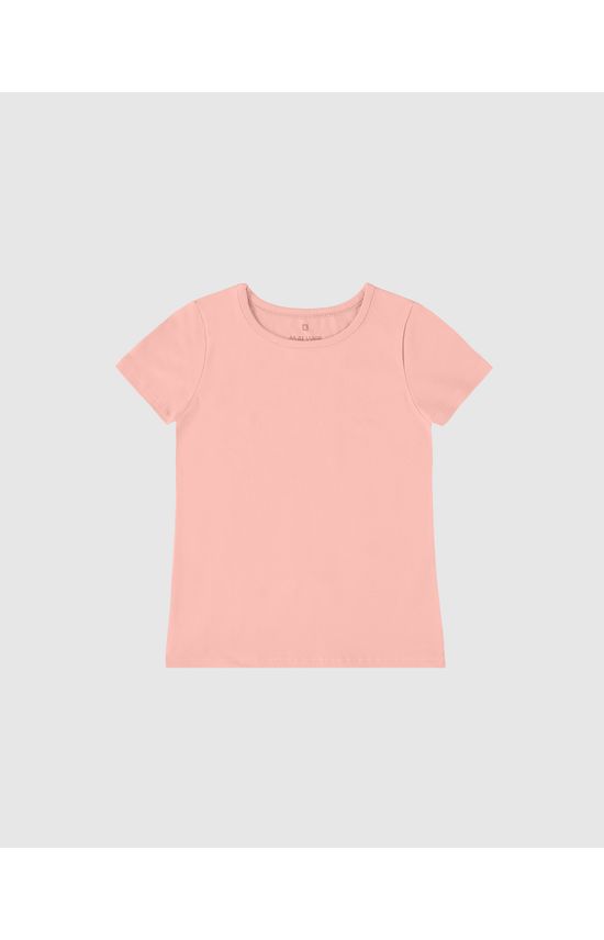 Blusa Infantil Menina Decote Redondo Em Algodão Malwee Kids