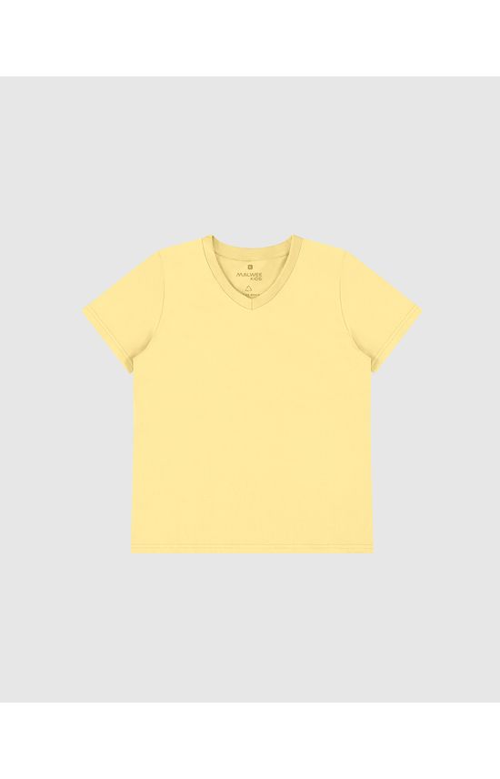 Camiseta Infantil Menino Decote V Em Algodão Malwee Kids