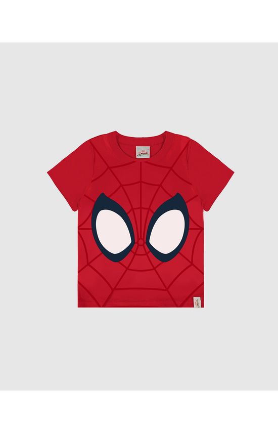 Camiseta Infantil Menino Especial Homem-Aranha Em Algodão Malwee Kids