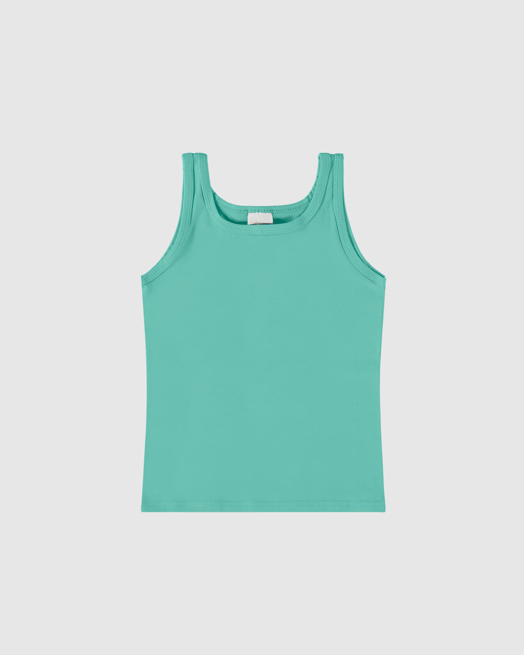 Regata Infantil Menina Alça Média Em Algodão Malwee Kids - Imagem 10