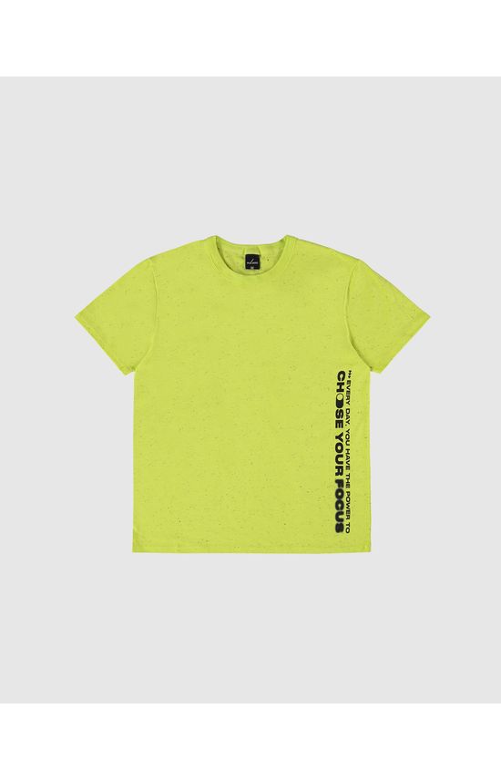 Camiseta Menino Estampa Lettering Lateral Em Malha Botonê Malwee Kids
