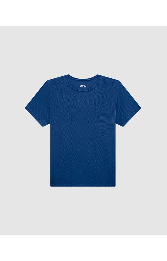 Camiseta Masculina Slim Em Malha Dry Enfim