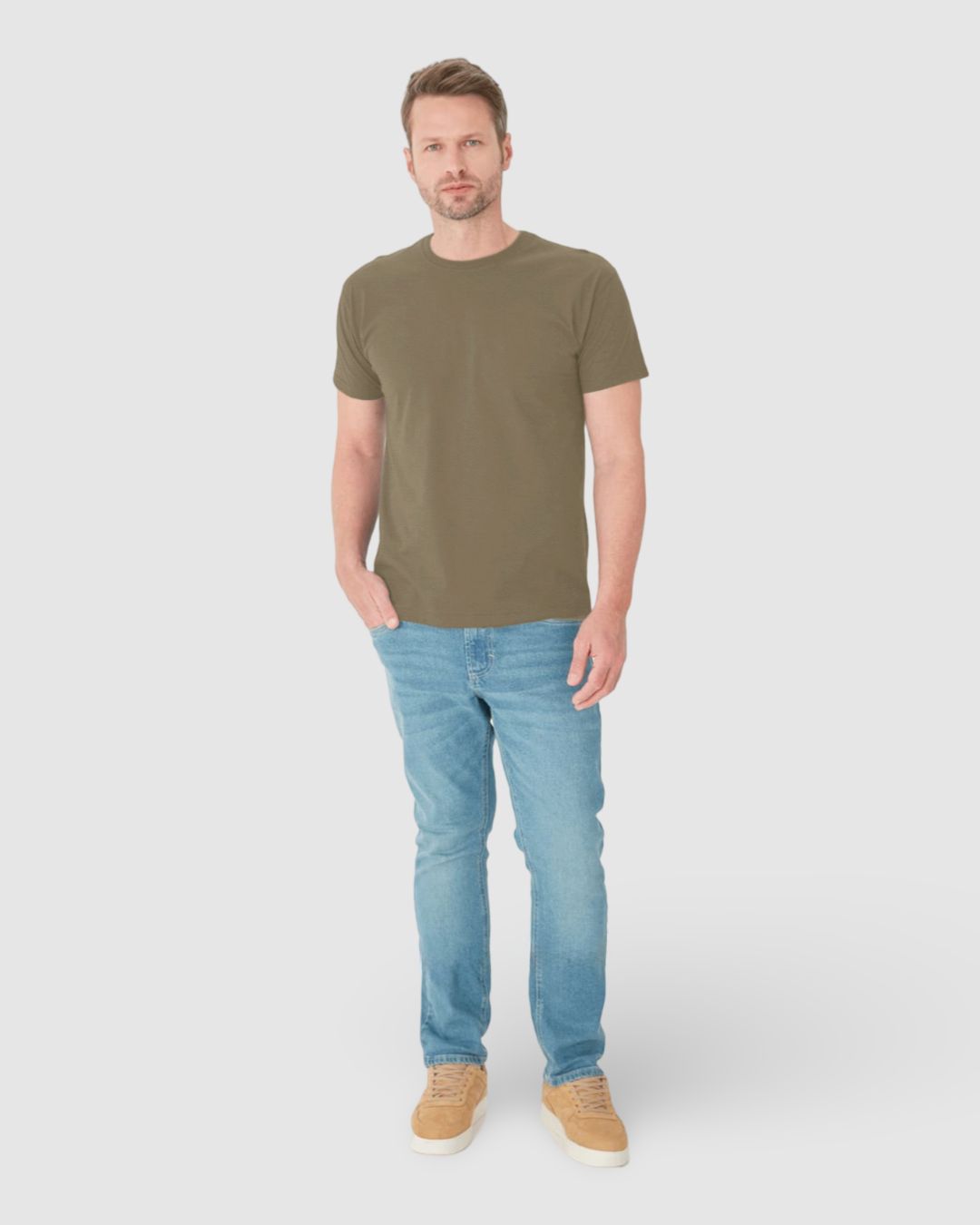 Camiseta Original Masculina Decote Redondo Em Algodão