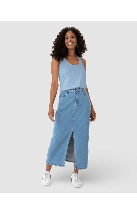 Regata Básica Feminina Decote U Em Viscose Stretch