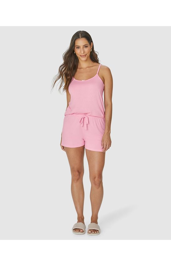 Shorts Feminino De Pijama Em Malha Viscose Stretch