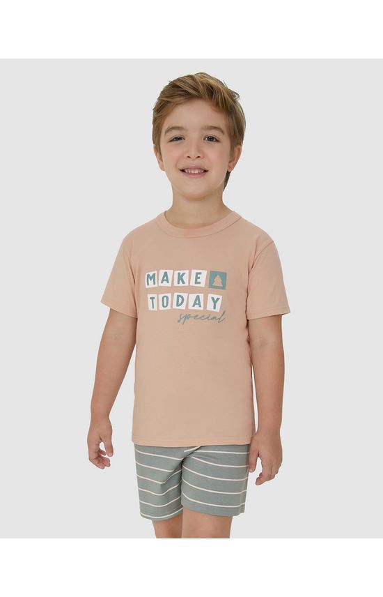 Pijama Infantil Menino Make Today Special - Natal Malwee Kids