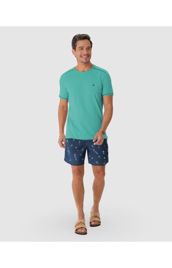 Shorts Masculino Cadarço Funcional Em Microfibra