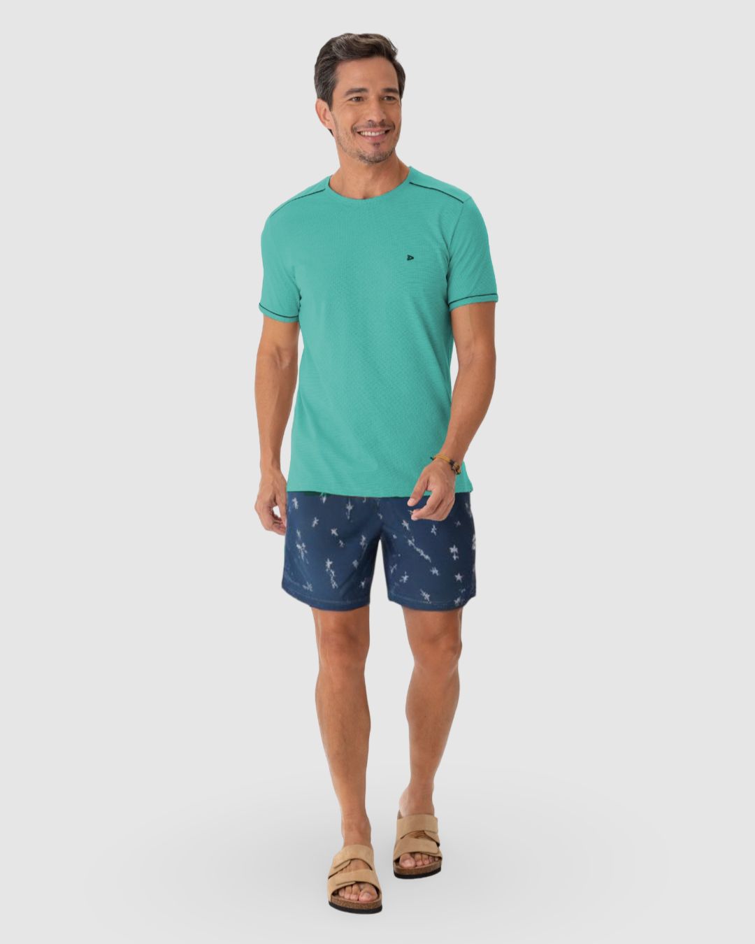 Shorts Masculino Cadarço Funcional Em Microfibra - Imagem 21