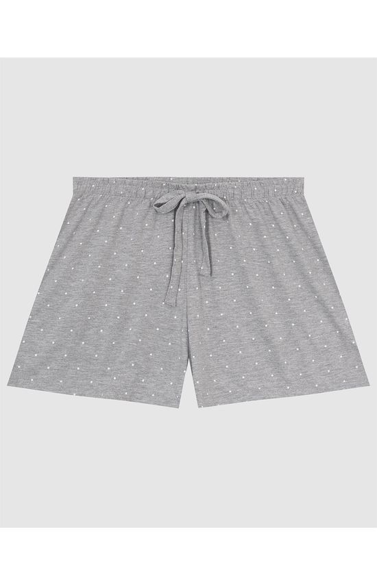 Shorts Feminino De Pijama Em Malha Viscose Stretch