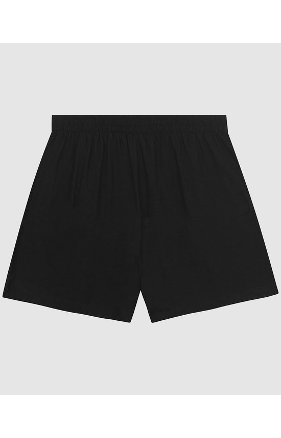 Shorts Feminino Plus Size Alfaiataria Em Viscolinho Texturizado