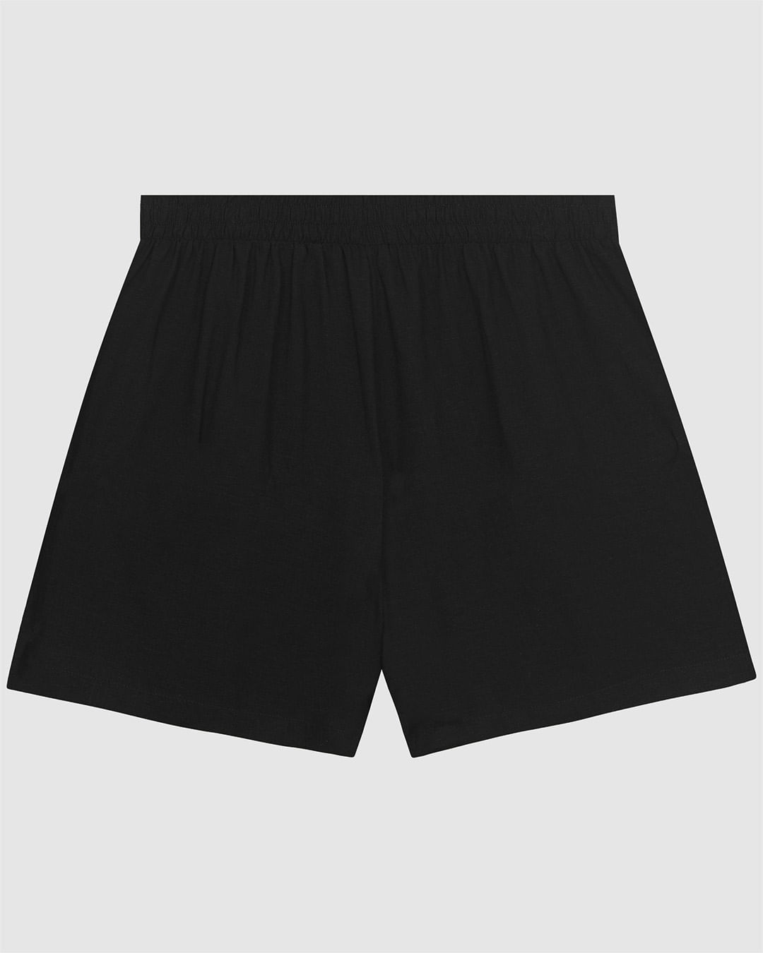 Shorts Feminino Plus Size Alfaiataria Em Viscolinho Texturizado - Imagem 2