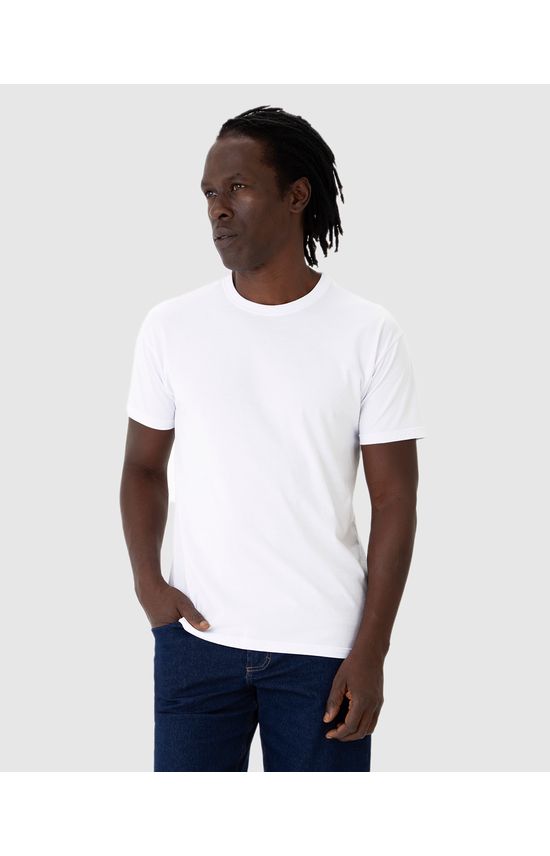 Camiseta Pop Unissex Gola Redonda Em Algodão