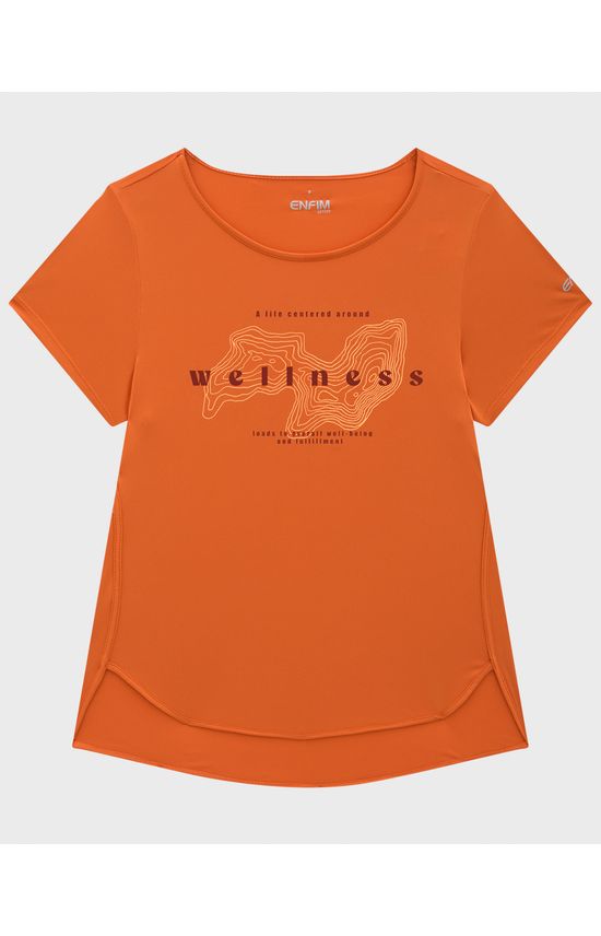 Blusa Feminina Mullet Welness Em Malha Dry E Proteção UV50+ - ENFIM