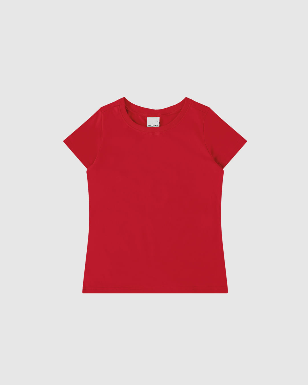 Blusa Infantil Menina Decote Redondo Em Algodão Malwee Kids