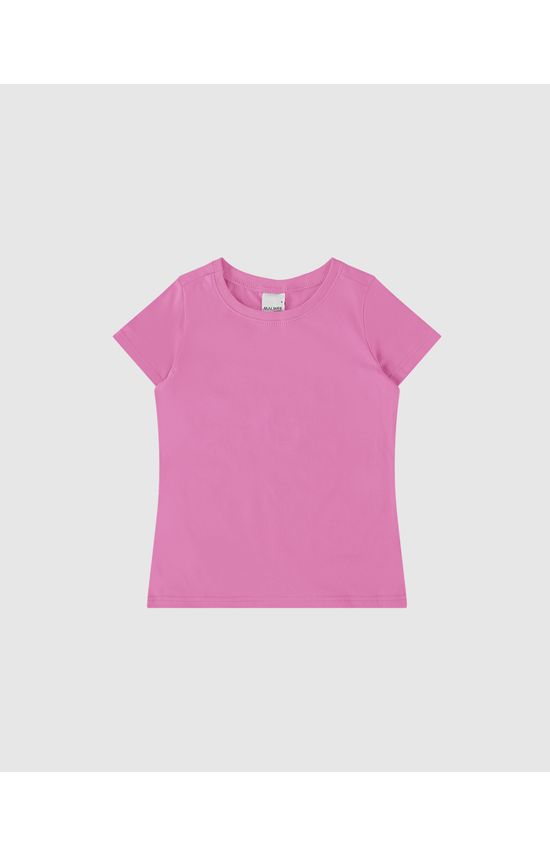 Blusa Infantil Menina Decote Redondo Em Algodão Malwee Kids