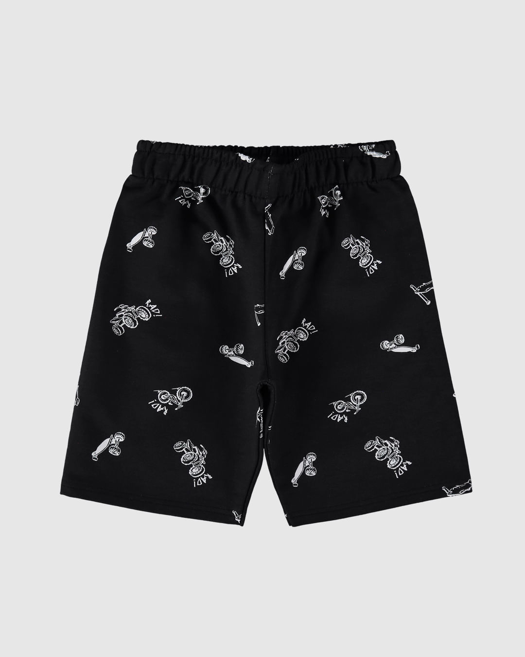 Bermuda Infantil Menino Estampada em Moletinho Malwee Kids