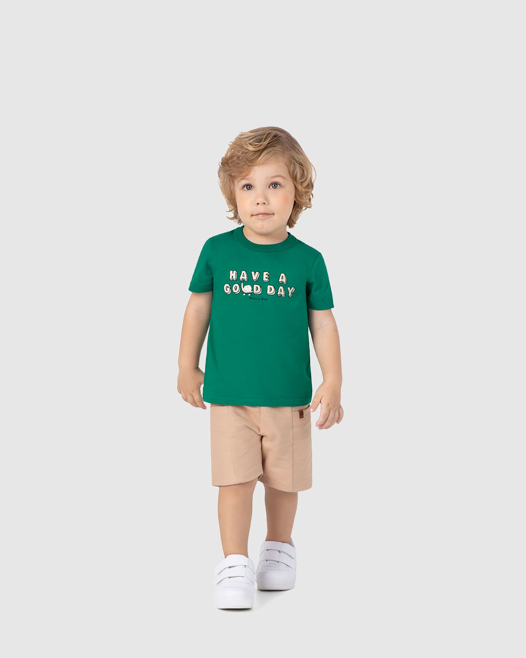 Conjunto Infantil Menino Have a Good Day em Algodão Malwee Kids
