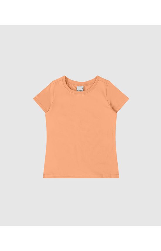 Blusa Infantil Menina Decote Redondo Em Algodão Malwee Kids
