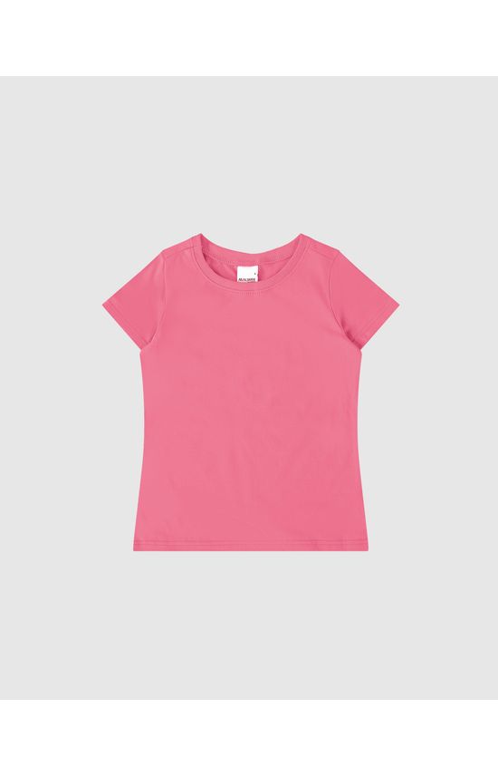 Blusa Infantil Menina Decote Redondo Em Algodão Malwee Kids