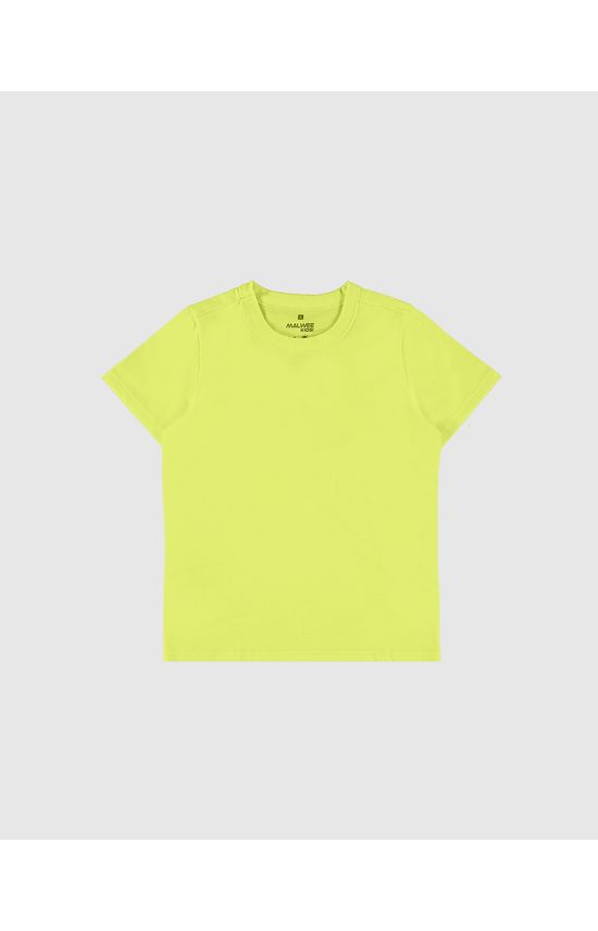 Camiseta Infantil Menino Decote Redondo Em Algodão Malwee Kids
