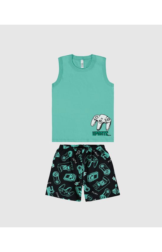 Pijama Infantil Menino Update Em Algodão Malwee Kids
