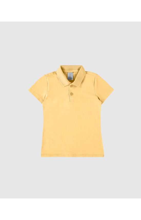 Blusa Polo Infantil Menina Em Algodão Malwee Kids