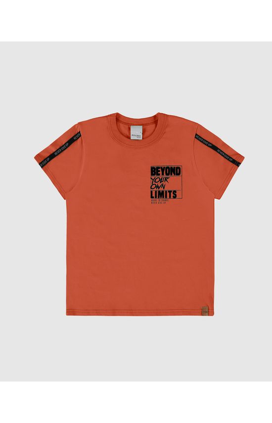 Camiseta Infantil Menino Estampa HD Em Algodão Malwee Kids
