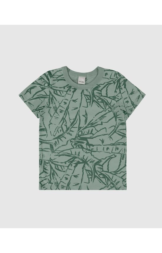 Camiseta Infantil Menino Estampada Em Algodão Malwee Kids