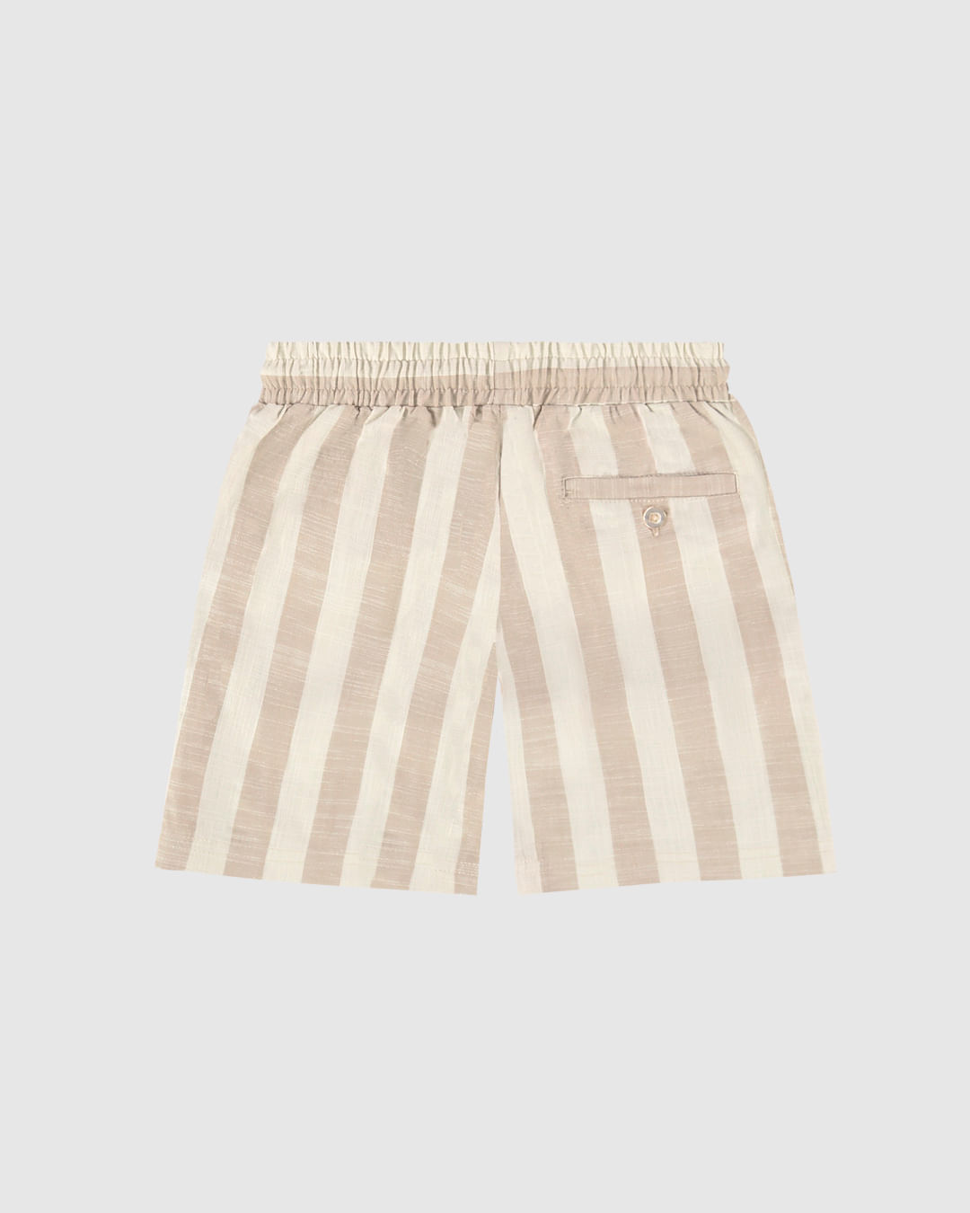 Bermuda Infantil Menino Listrado Bolso Embutido Com Botão Malwee Kids - Imagem 21