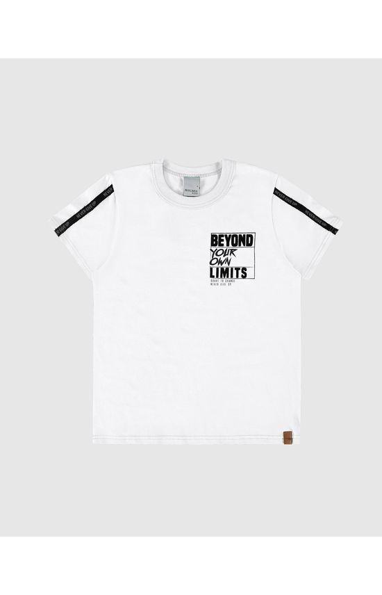 Camiseta Infantil Menino Estampa HD Em Algodão Malwee Kids
