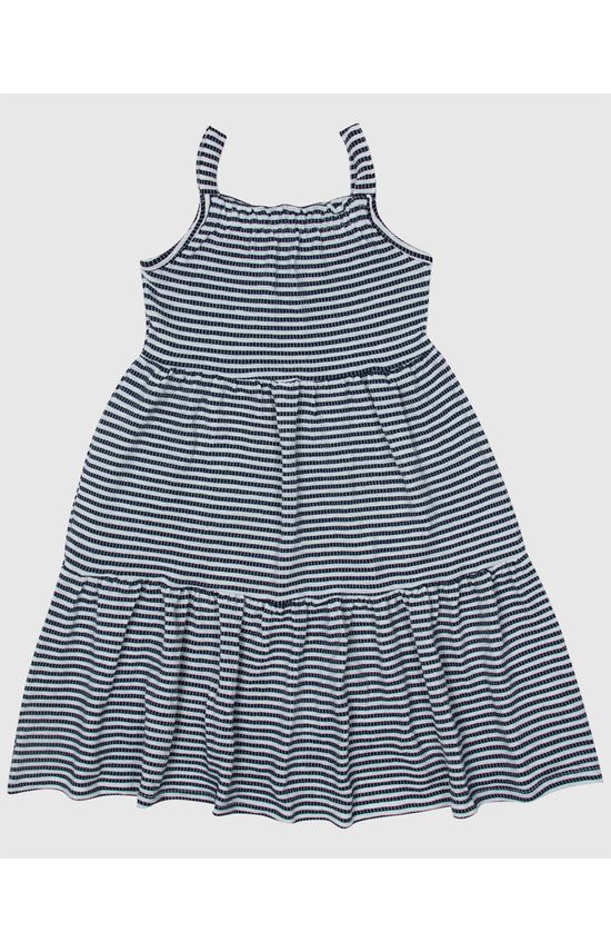Vestido Infantil Midi Marias Em Malha Texturizada Malwee Kids