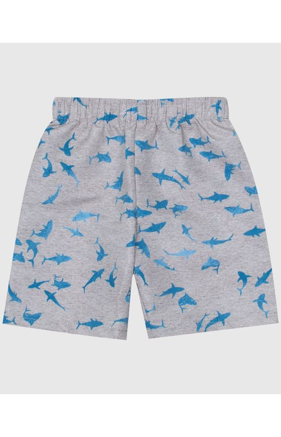 Bermuda Infantil Menino Estampada Em Microfibra Malwee Kids
