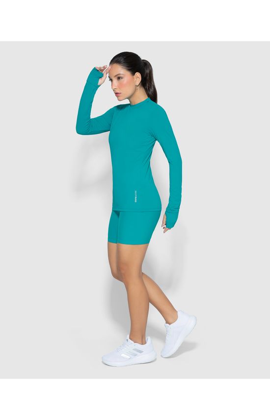 Blusa Feminina Manga Longa Em Dry E Proteção UV50+ - ENFIM
