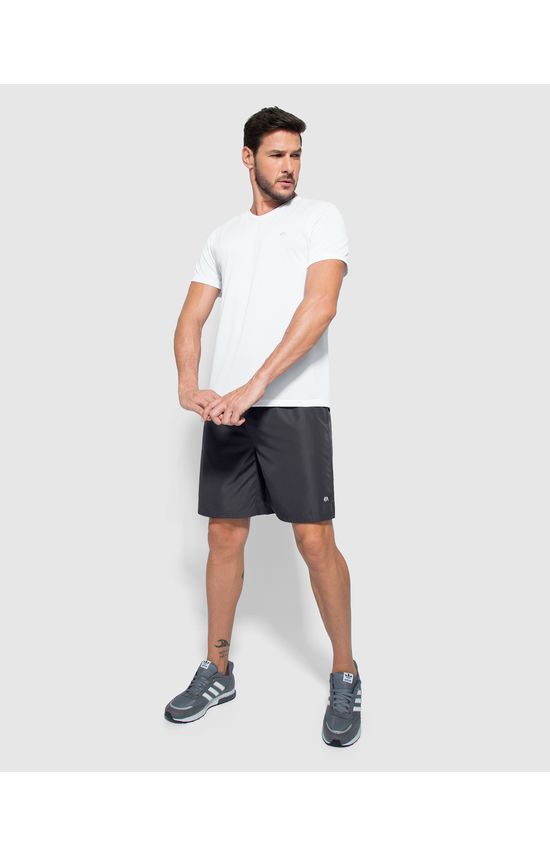 Camiseta Masculina Mullet Decote V Em Malha Dry - ENFIM
