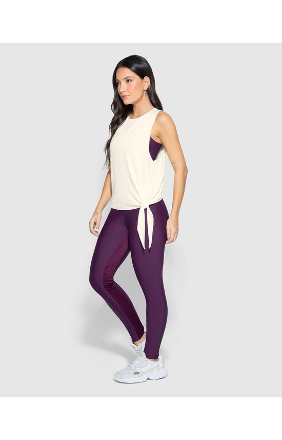 Regata Feminina Com Amarração Lateral Em Viscose Stretch - ENFIM