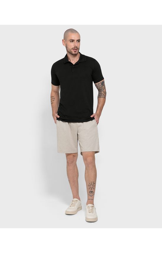 Camisa Polo Masculina Slim Gola Esporte Em Algodão Pima - ENFIM