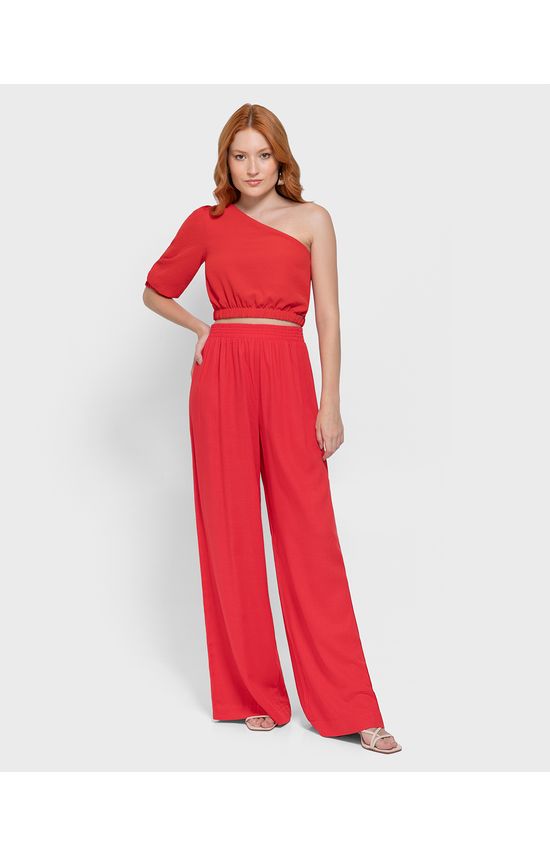 Blusa Cropped Feminina Decote Ombro Só Em Malha Texturizada - ENFIM