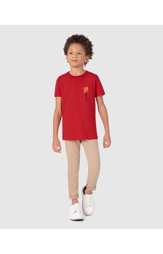 Camiseta Infantil Menino Estampa Frente E Costas Avengers Malwee Kids