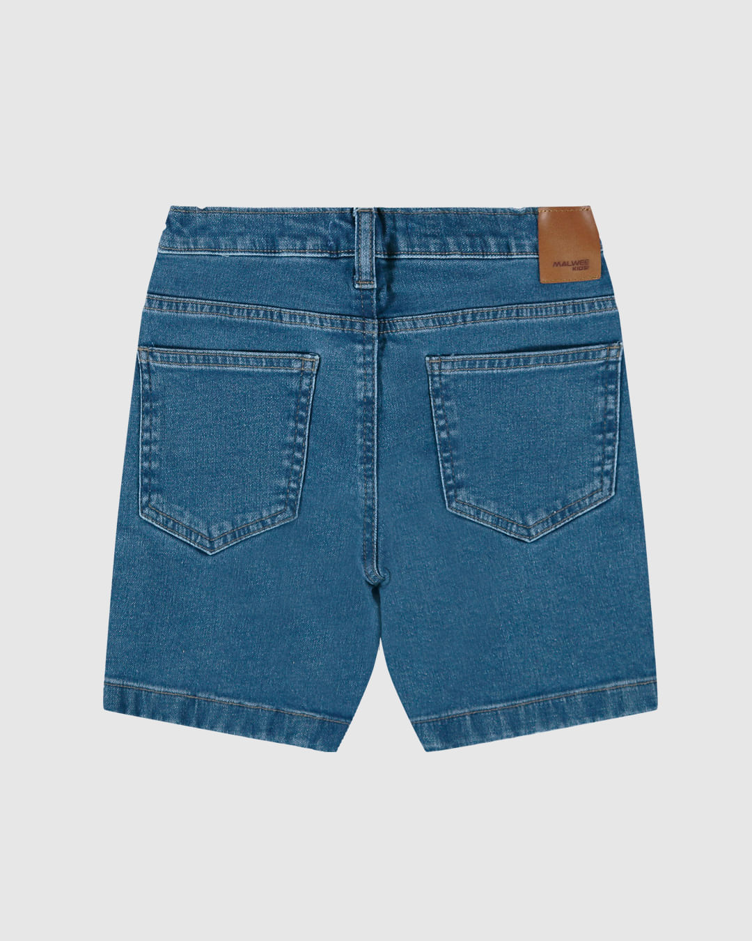 Bermuda Infantil Menino Cós Ajustável Em Jeans Moletom Malwee Kids - Imagem 30
