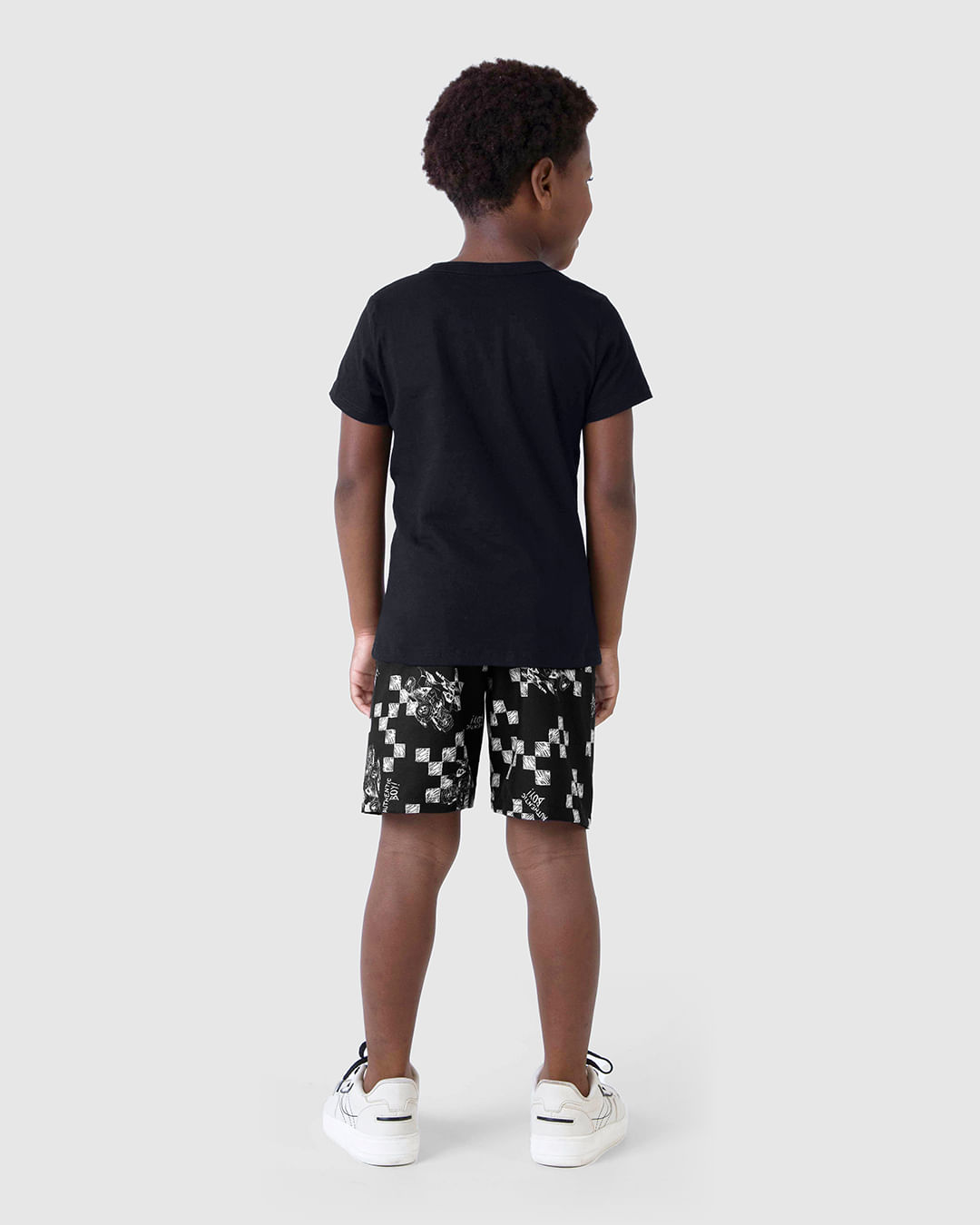 Bermuda Infantil Menino Estampada Em Microfibra Malwee Kids - Imagem 5