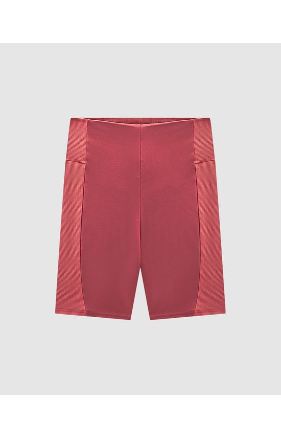 Shorts Feminino Recorte Texturizado Em Malha Dry - ENFIM