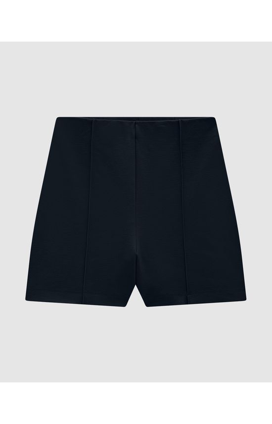 Shorts Feminino Amplo Em Malha Interlock - ENFIM