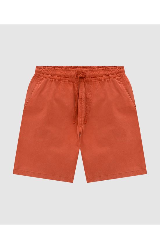 Shorts Jogger Masculino Cós Elástico Em Sarja Com Elastano - ENFIM